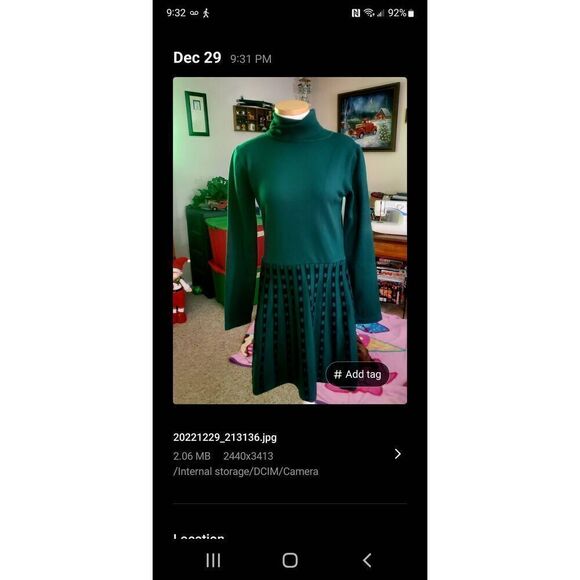 NWT HAWITON SWEATER DRESS - Picture 1 of 5